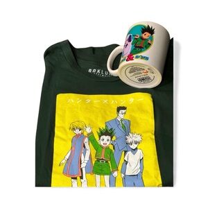 Hunter x Hunter Anime Bundle shirt and mug